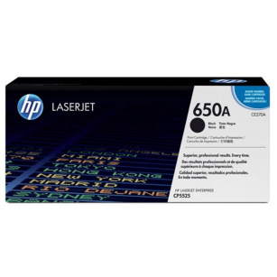 HP oryginalny toner CE270A black 650A