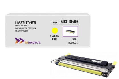 Toner do DELL 1230 1235 59310496 Yellow Zamiennik