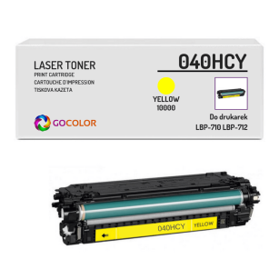 Toner do CANON CRG040H 040HY 0455C001 Yellow Zamiennik