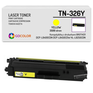 Toner do BROTHER TN326Y Yellow Zamiennik