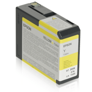 Epson oryginalny tusz T5804 C13T580400 yellow