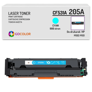 Toner do HP CF531A 205A M180 M181 Cyan Zamiennik