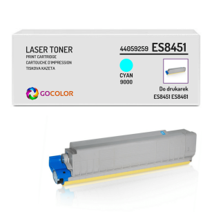 EOL Toner do OKI ES8451 44059259 Cyan Zamiennik