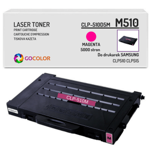 EOL Toner do SAMSUNG CLP510 CLP515 CLP510D5M Magenta Zamiennik