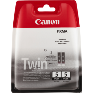 Canon oryginalny tusz PGI5BK 0628B025 0628B030 black 2-pak