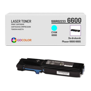 Toner do XEROX 6600 106R02233 Cyan Zamiennik