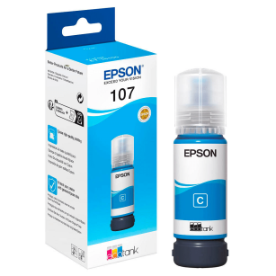 Epson oryginalny tusz 107 T09B2 C13T09B240 EcoTank ET18100 cyan 70ml