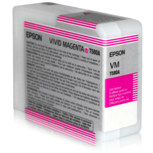 Epson oryginalny tusz T580A C13T580A00 vivid magenta