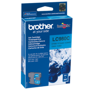 Brother oryginalny Tusz LC980C cyan