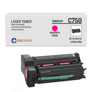 EOL Toner do LEXMARK C750 X750 10B032M Magenta Zamiennik