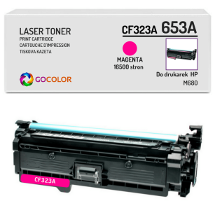 EOL Toner do HP CF323A 653A M680 Magenta Zamiennik