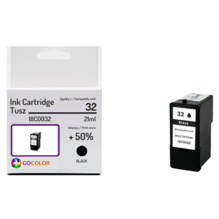 EOL Tusz do LEXMARK 32 18C0032E Black Zamiennik