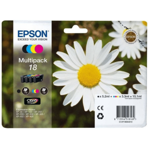 Epson oryginalny tusz 18 T1806 C13T18064012 cyan / magenta / yellow / black