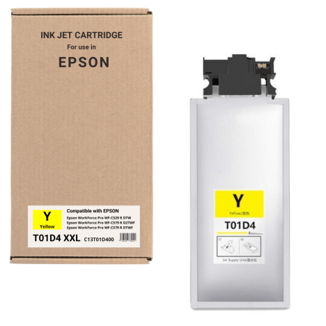 Tusz do EPSON T01D4 XXL C13T01D400 Yellow Zamiennik 20.0K