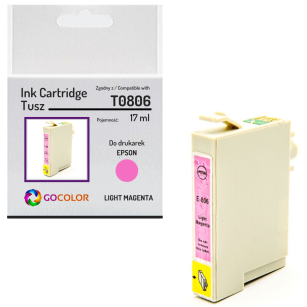 Tusz do EPSON T0806 Light Magenta Zamiennik