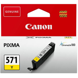 Canon oryginalny tusz CLI571Y 0388C001 yellow