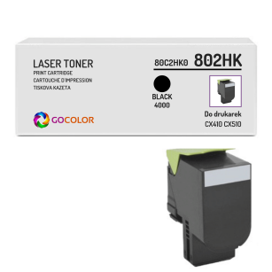 Toner do LEXMARK CX410 CX510 80C2HK0 Black Zamiennik