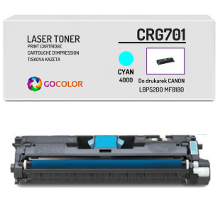 EOL Toner do CANON CRG701 9286A003 Cyan Zamiennik