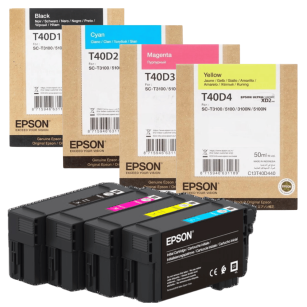 Epson oryginalny tusz T40D1 T40D2 T40D3 T40D4 4-pak cyan / magenta / yellow / black