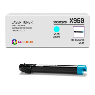 EOL Toner do LEXMARK X950 X950X2CG Cyan Zamiennik