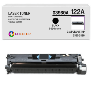 EOL Toner do HP Q3960A 122A 2550 2820 Black Zamiennik