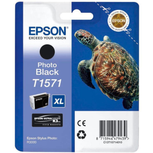 Epson oryginalny tusz T1571 C13T15714010 photo black