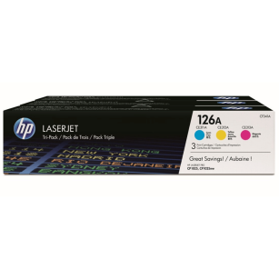 HP oryginalny toner CF341A CMY 126A