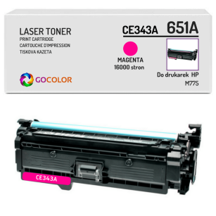 Toner do HP CE343A 651A M775 Magenta Zamiennik