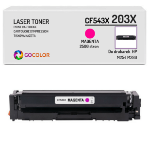 Toner do HP CF543X 203X M254 M280 Magenta Zamiennik