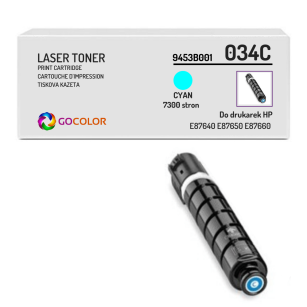 Toner do CANON 034C 9453B001 Cyan Zamiennik