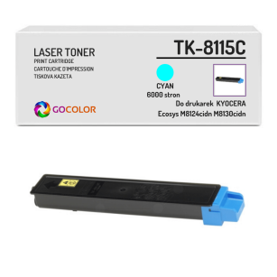 Toner do KYOCERA TK8115C ECOSYS M8124 M8130 Cyan zamiennik