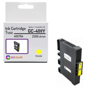 EOL Tusz do RICOH żelowy Yellow GC41HY GC41HY 405764 Zamiennik