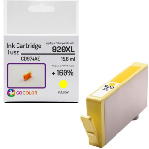 Tusz do HP CD974AE 920XL Yellow Zamiennik