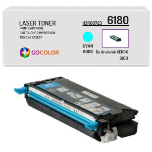 EOL Toner do XEROX 6180 113R00723 Cyan Zamiennik