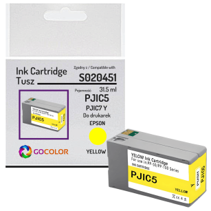 Tusz do EPSON PJIC5 S020451 PJIC7Y PP-100 PP-50 Yellow Zamiennik 31.5 ml