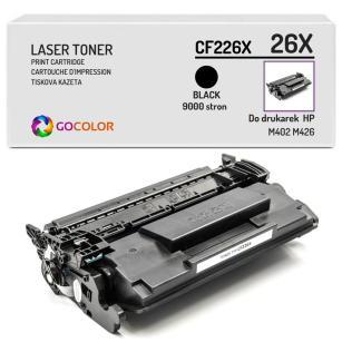 Toner do HP CF226X 26X M402 M426 Zamiennik