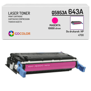 Toner do HP Q5953A 643A 4700 Magenta Zamiennik