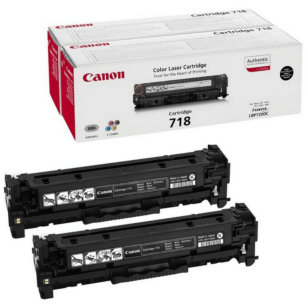 Canon oryginalny toner CRG718 black 2662B005 2662B017