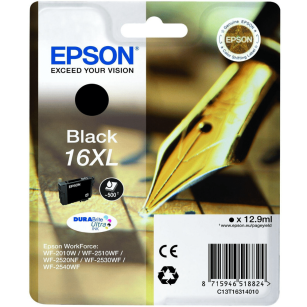 Epson oryginalny tusz 16XL T1631 C13T16314012 black