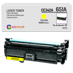 Toner do HP CE342A 651A M775 Yellow Zamiennik