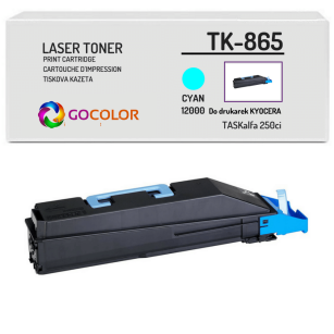 Toner do KYOCERA TK865C Cyan zamiennik