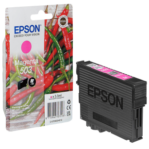 Epson oryginalny tusz 503 T09Q340 C13T09Q34010 XP5200 XP5205 WF2960DWF WF2965DWF magenta 3.3ml