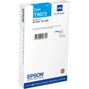 Epson oryginalny tusz T9072 XXL C13T907240 cyan