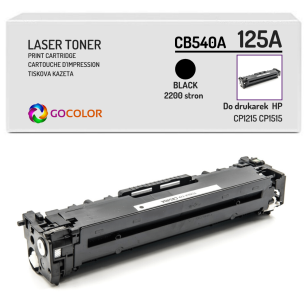 Toner do HP CB540A 125A CP1215 Black Zamiennik