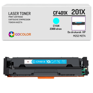 Toner do HP CF401X 201X M252 M274 Cyan Zamiennik