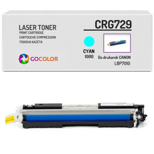 Toner do CANON CRG729 4369B002 Cyan Zamiennik