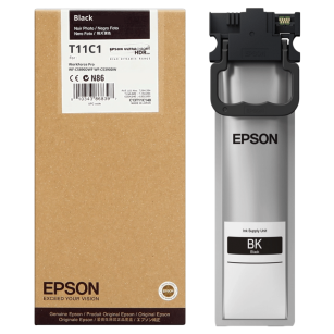 Epson oryginalny tusz T11C140 C13T11C140 WFC5890DWF WFC5390DW black 3,0K