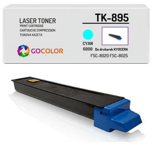 Toner do KYOCERA TK895C Cyan zamiennik