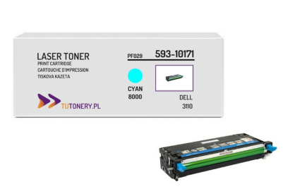 Toner do DELL 3110 3115 PF029 Cyan Zamiennik