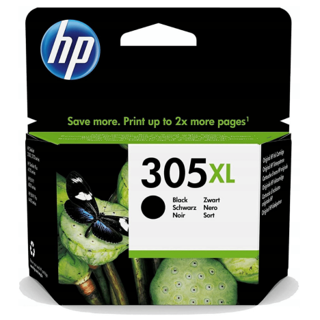 HP oryginalny Tusz 3YM62AE 305XL black 